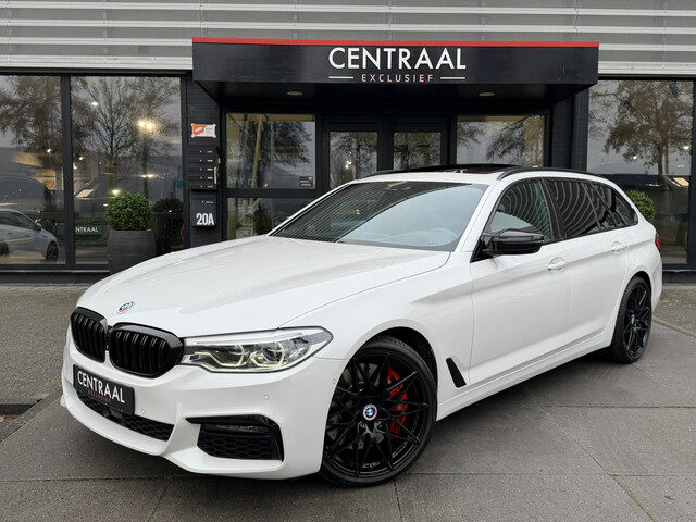 BMW 5 Serie touring 540i xDrive High Exe M-Sport|Pano|Head-Up|ACC|Memory|360Camera|Keyless|Leder|Car