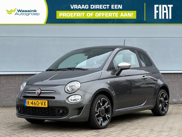 Fiat 500 1.0 70pk Hybrid Rockstar | Parkeersensoren | NAVI | Climate Control | Sportstuur | Panorama