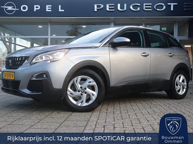 Peugeot 3008 SUV Active PureTech 130pk H6, Rijklaarprijs, Navigatie Climate control Trekhaak Sensore