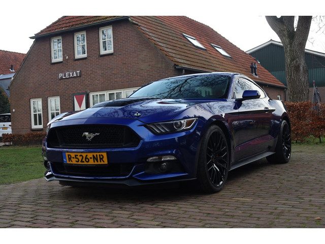 Ford Mustang USA 5.0 V8 HANDGESCHAKELD | NW Model | Uniek | Schoon Carfax | Xenon | Performance hood