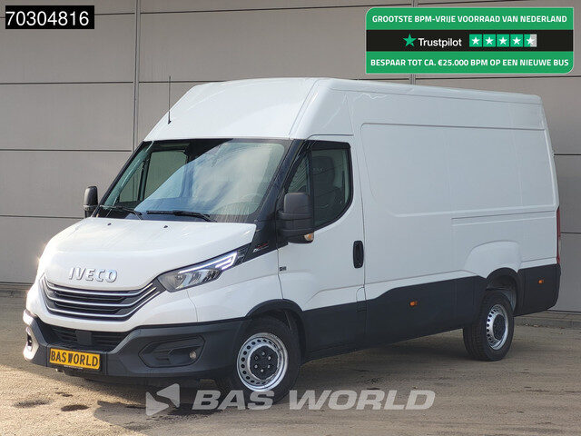 Iveco Daily 35S18 3.0L Automaat L2H2 3,5t Trekhaak 190PK LED Airco Cruise Euro6 L2 Airco Trekhaak Cr