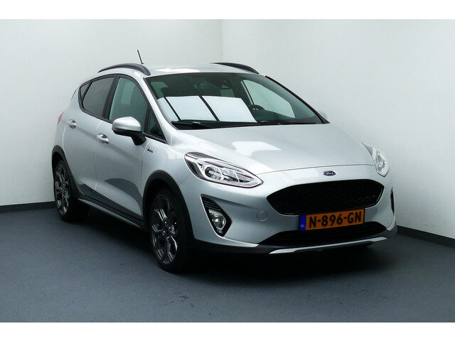 Ford Fiesta 1.0 EcoBoost Active X. Navi, Clima, Cruise, Stoel&StuurVerw, Led Koplampen, 17"LMV