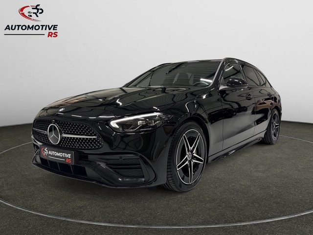 Mercedes-Benz C-Klasse Estate 180 AMG Line Trekhaak Navi Leer Camera Nightpack Ambient Elekt. achter