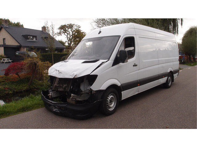 Mercedes-Benz Sprinter 314 CDI 432 EHD maxi l3h2 SCHADE 03-2018 euro6 3-pers 270 graden deuren