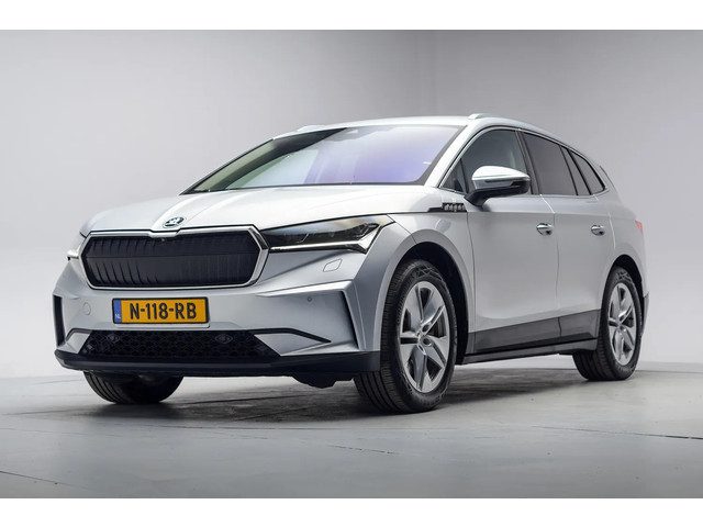Škoda Enyaq iV 80 Comfort Plus [ Stoelverwarming PDC Navi Apple / Android Half leder Camera ]