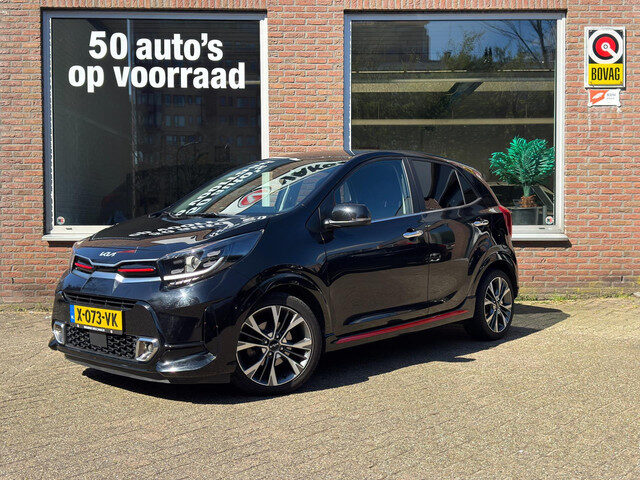 Kia Picanto 1.0 T-GDi GT-LINE | AIRCO | NAVI | VELGEN | LEER | VOLLE AUTO