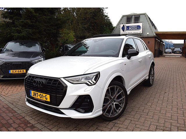 Audi Q3 45 TFSI e S-LINE/ PANODAK/ADAP-CRUISE/360 CAMERA/SONOS/TREKHAAK/CARPLAY/SFEERVERL/STOELVERW/