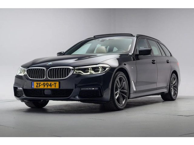 BMW 5 Serie touring 520i M-sport High Executive Aut. [ Pano HarmanKardon Navi Prof. ]