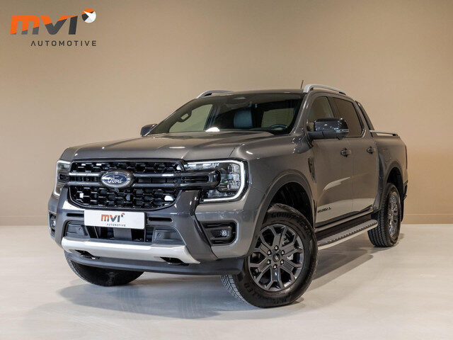 Ford Ranger 3.0 Ecoboost Wildtrak grijs kenteken / 241pk / Rondomzicht camera / B&O / Leder / Trekha