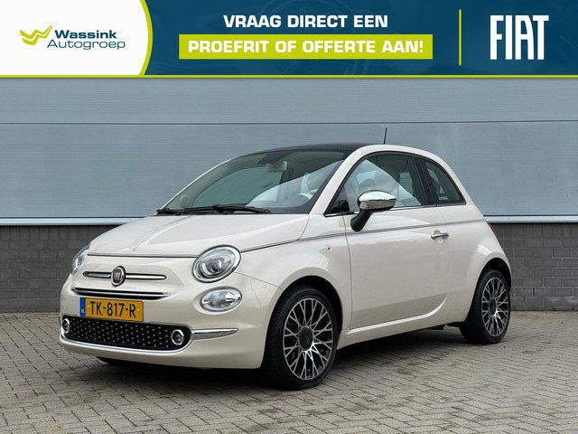 Fiat 500 TwinAir Turbo 80pk Collezione | Cruise Control | Parkeersensoren | Panoramadak | Airco