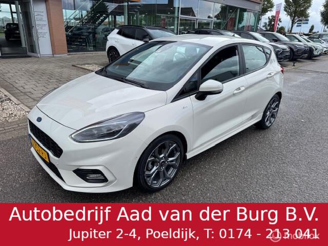 Ford Fiesta 1.0 EcoBoost Hybrid 125pk ST-Line X Mooie luxe uitvoering , Navigatie , Camera achter ,