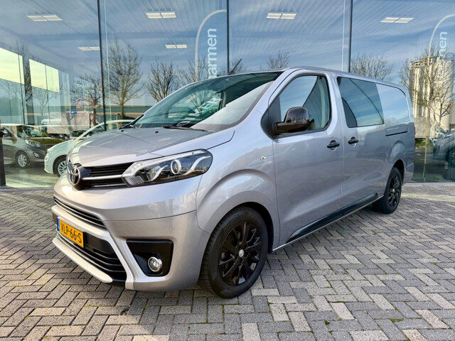 Toyota ProAce Worker 2.0 D-4D automaat NAP, DC Dubbel Cabine, 2x schuifdeur, CarPlay