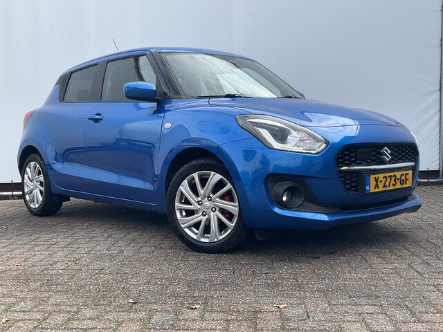 Suzuki Swift 1.2 Style Smart Hybrid Automaat Nav/Cam Adap.Cruise Led Stoelverw Carplay Blue Beauty!