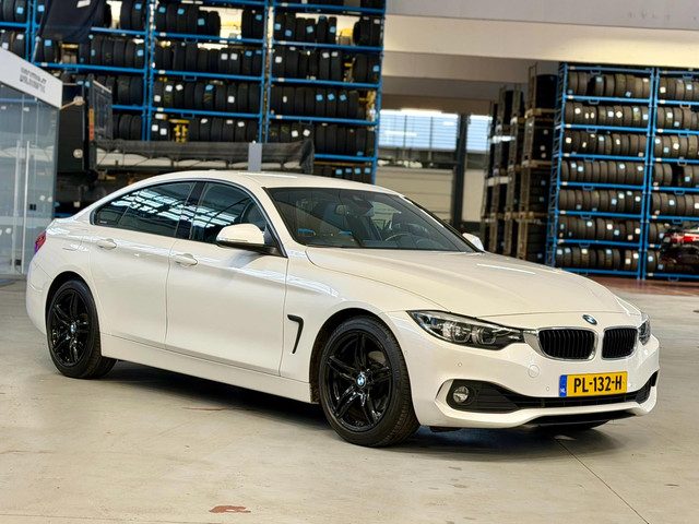 BMW 4 Serie Gran Coupé 420i High Executive|Leer|Parelmoer wit|Orgineel Nederlands|Camera
