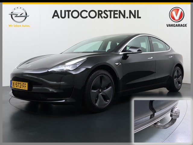 Tesla Model 3 RWD SR plus 325PK LFP Accu Trekhaak AutoPilot Leder Panoramadak Adaptive-Cruise Camera