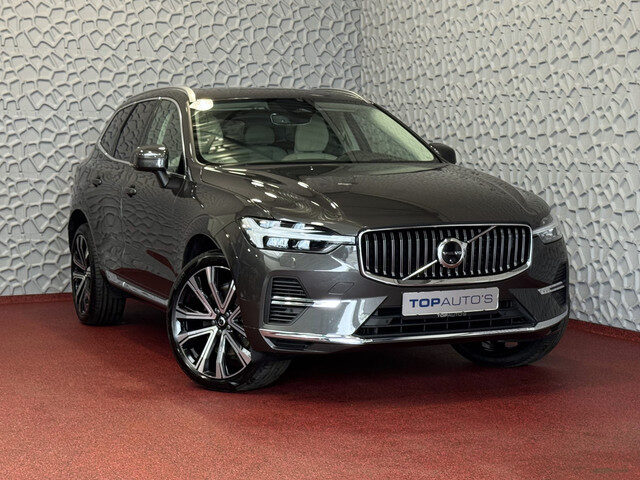 Volvo XC60 2.0 T6 350 PK CREME.LEER PHEV SCHUIFDAK AWD ULTRA BRIGHT LONG RANGE PANO HARMAN/KARDON HE