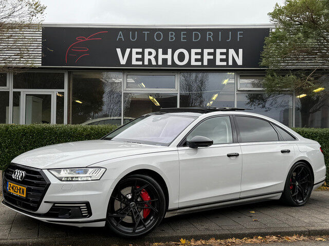 Audi A8 60 TFSI e quattro Lang Pro Line Plus - PANORAMADAK - VIP SEATS - APPLE CARPLAY - B&O - STOEL