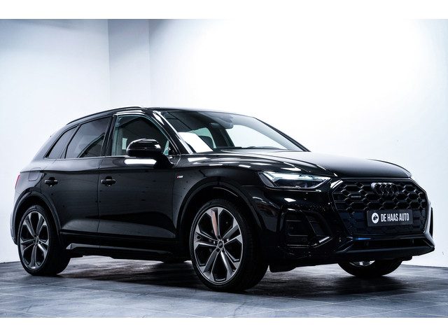 Audi Q5 50 TFSI e S-Line Black ed|Luchtvering|21 inch|Trekhaak