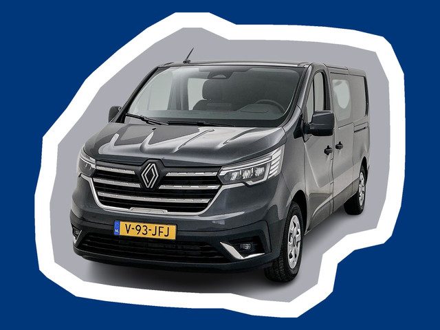 Renault Trafic 2.0 Blue dCi 130 T29 L2H1 Advance DC 2x Schuifdeur Led Dubbele cabine Betimmering Tre