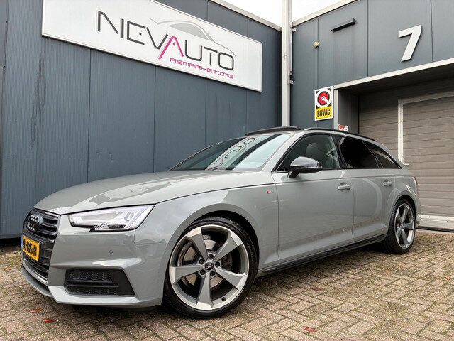 Audi A4 Avant 2.0 TFSI MHEV Sport S line black edition Schuifkanteldak B&O NL AUTO
