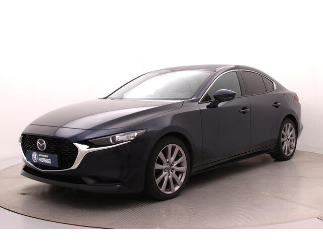 Mazda 3 2.0 e-SkyActiv-G M Hybrid 122 Comfort Automaat | Bose | Lederen Bekleding | Head-up display
