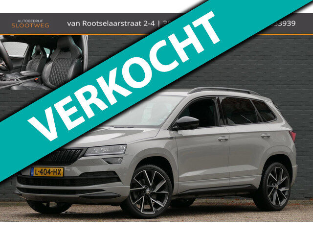 Škoda Karoq 1.5 TSI ACT Sportline Business ACC | Vol Leder | Trekhaak | Canton | Elek Klep