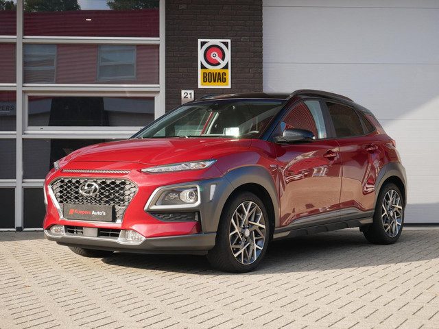 Hyundai Kona 1.6 GDI HEV Premium Sky Leder| Trekhaak| HUD