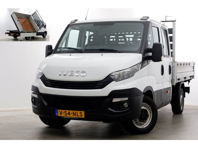 Iveco Daily 35S14 316pk E6 L2H1 D.C. 3-Zijdige Kipper Airco/Trekhaak 3500kg 02-2018