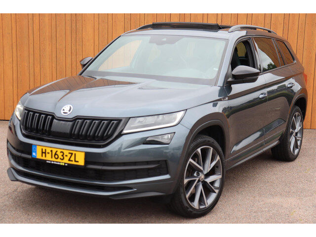 Škoda Kodiaq 1.5 TSI Sportline Business org.NL el.stoel+mem+vw el.klep canton schuifdak camera