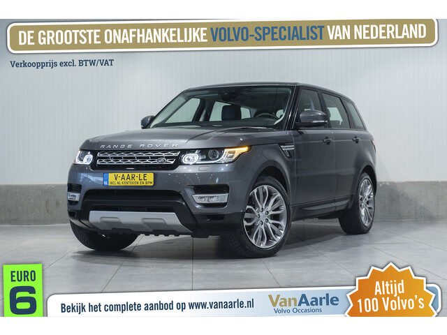 Land Rover Range Rover Sport 3.0 TDV6 HSE GRIJS KENTEKEN Navigatie Leder 249pk