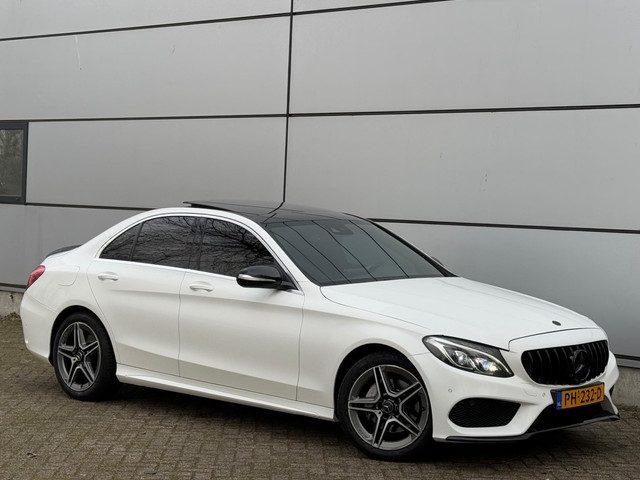 Mercedes-Benz C-Klasse 220 CDI AMG Line |Pano |Camera |Leer |Led |Keyless Start |Full Option