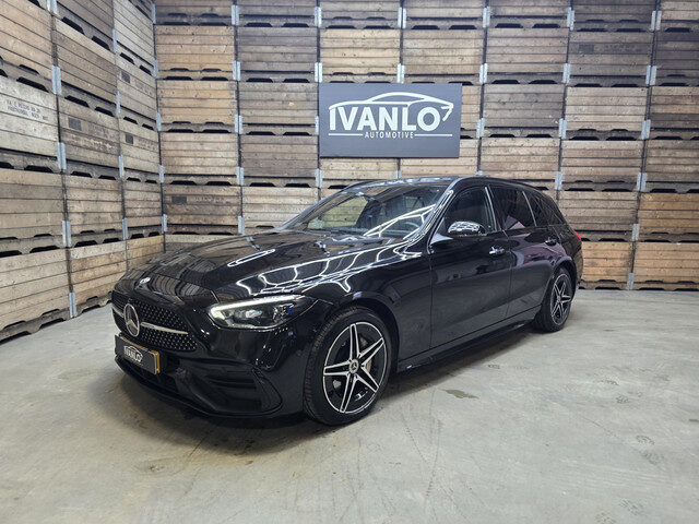 Mercedes-Benz C-Klasse Estate 300 e AMG Line Laser Leder 360 Carplay Trekhaak Navi Clima LM