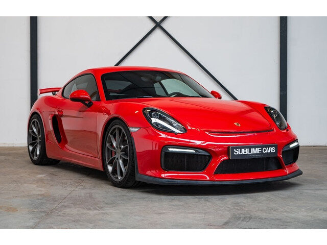 Porsche Cayman GT4 | 3.8 Handgeschakeld | Indian Red