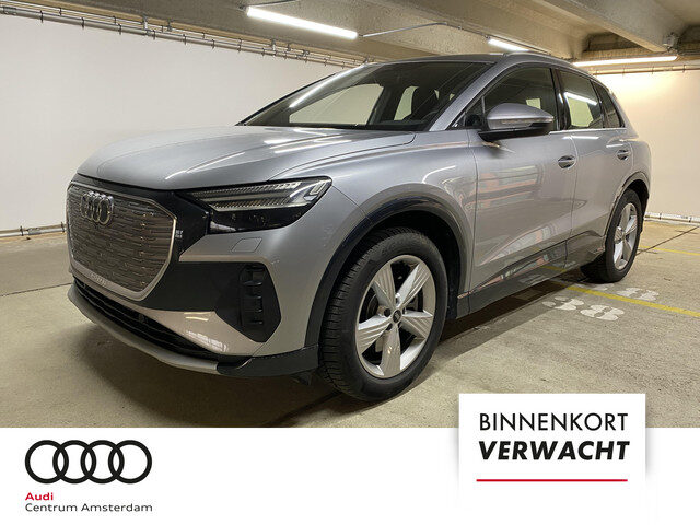 Audi Q4 e-tron 50 quattro Advanced edition 82 kWh 300 pk | Verlengde garantie | Navigatie | Warmtepo