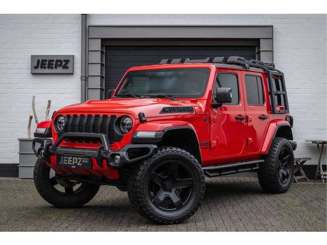 Jeep Wrangler Unlimited 2.0T - Method velgen 20" - Liftkit - Dakrek - stalen V&A bumper