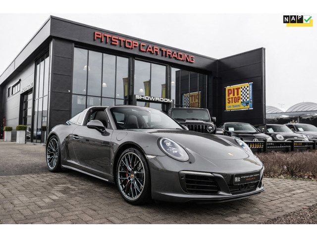 Porsche 911 991.2 3.0 Targa 4S, 420 PK, NL auto, 18-wegs, Burmester, Ventilatie!
