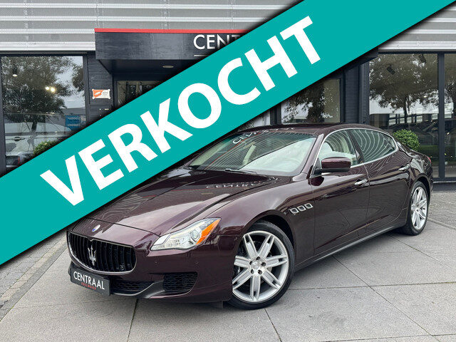 Maserati Quattroporte 3.0 S Q4 409PK|Bowers&Wilkins|Camera|Leder|Navi|Cruise Control|Stoelverwarming