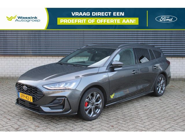 Ford Focus Wagon ST-Line X Hybrid 125pk I Sync 4 I Handsfree Achterklep I Winter Pack I Trekhaak I R