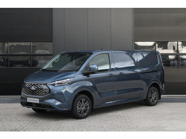 Ford E-Transit Custom 340 L2H1 Limited 65 kWh 218pk - 2x Schuif - LED - 360 Camera - B&O - ACC - Nav