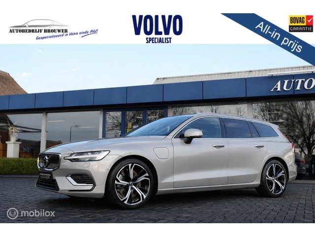 Volvo V60 AWD T6 PLUG IN HYBRID LONG RANGE PLUS BRIGHT | PANO | 360CAM | HARMAN KARDON | THK