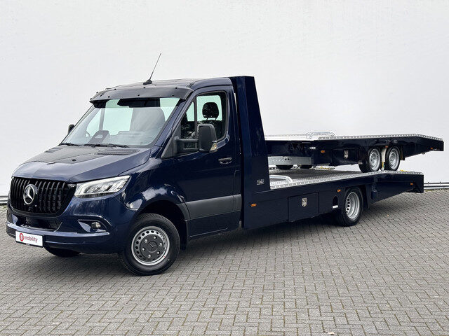 Mercedes-Benz Sprinter 519 CDI Tijhof AluLiner + Aanhanger V/A €32 Per Dag!! Leer Luchtvering NIEUW!