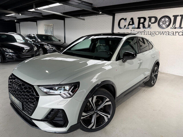 Audi Q3 Sportback 40 TFSI quattro S Edition 2020 3X S line Pano Camera Leer Vol Opties Aparte Kleur
