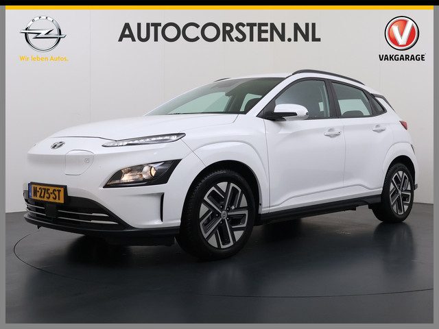 Hyundai Kona EV Comfort 64kWh FACELIFT SOH 100% Fase 3 Laden All-Season Banden Navi Ecc Adap.Cruise