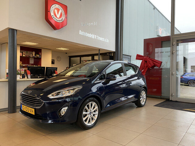 Ford Fiesta 1.0 EcoBoost Titanium,Apple Carplay/Android Auto,Climate&Cruisecontrol,Spraakbediening,P