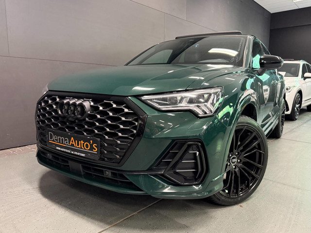 Audi Q3 Sportback 45 TFSI e 3X SLINE BLACK-LINE 20'' PANO/LEDER/SFEERVERL/SONOS/M-STOELEN/CAM/DAB///