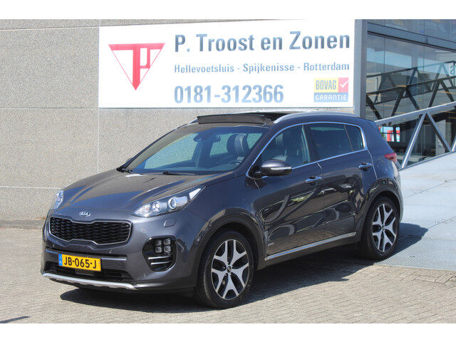 Kia Sportage 1.6 T-GDI 4WD GT-Line PlusLine Automaat/Panoramadak/Navigatie/Achteruitrijcamera/Parkee