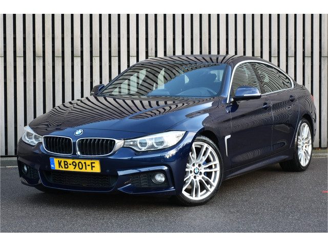 BMW 4 Serie Gran Coupé 420i Centennial Executive M-Sport Navigatie Sportstoelen Tansanite Blauw! NL-