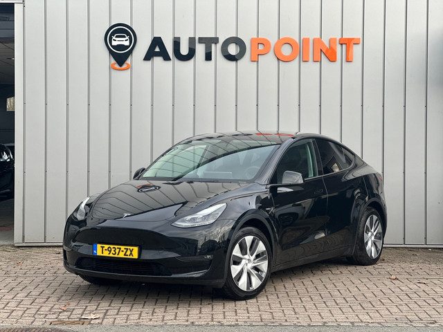 Tesla Model Y Long Range AWD 75 kWh WARMTEPOMP TREKHAAK SOH 91%