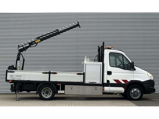Iveco Daily 50C14N 3.0 375 CNG Openlaadbak met kraan