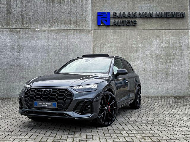 Audi Q5 55TFSI e 367pk Quattro Competition S Edition S-Line 1é Eig|19Dkm|Panoramadak|Luchtvering|HD